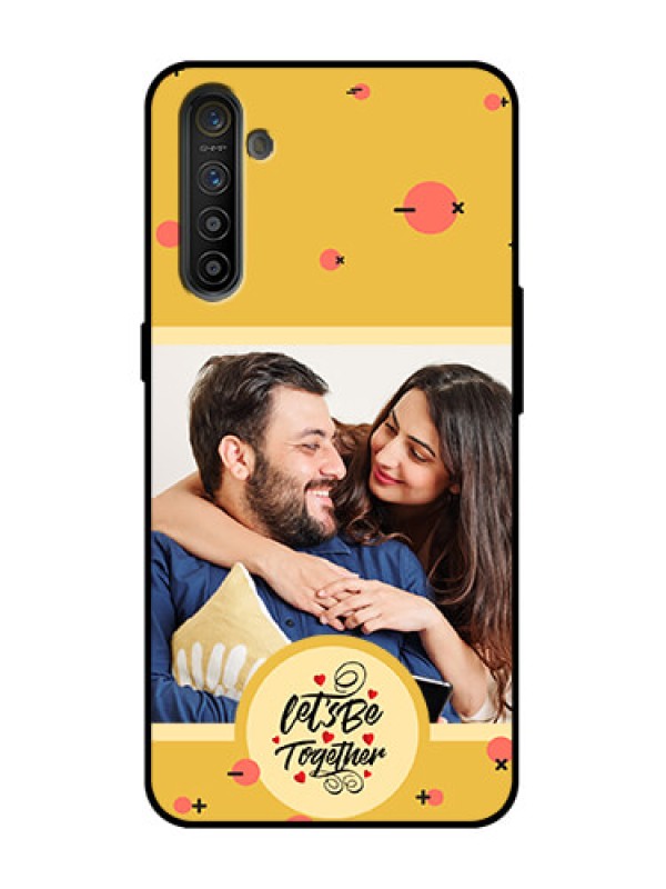 Custom Realme X2 Custom Metal Phone Case - Lets Be Together Design