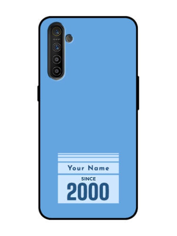Custom Realme X2 Custom Metal Phone Case - Custom Year Of Birth Design