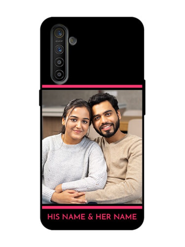 Custom Realme XT Custom Metal Phone Case - With Add Text Design