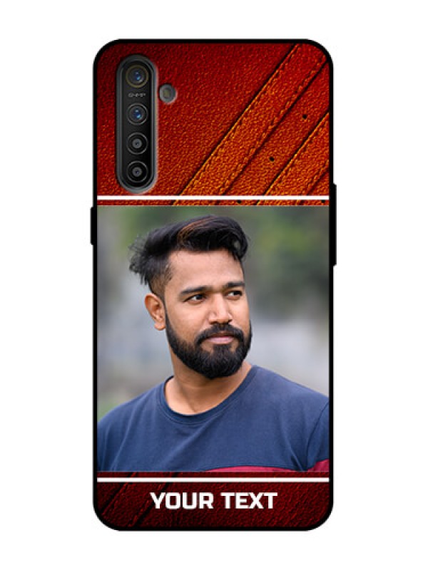 Custom Realme XT Custom Metal Phone Case - Leather Phone Case Design