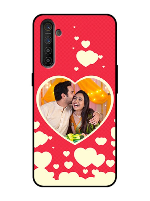 Custom Realme XT Custom Metal Phone Case - Love Symbols Phone Cover Design