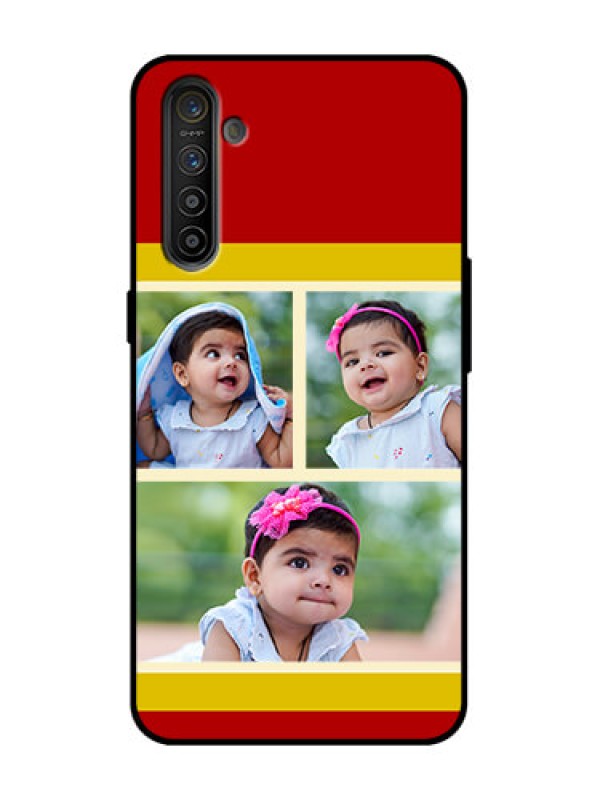 Custom Realme XT Custom Metal Phone Case - Multiple Pic Upload Design