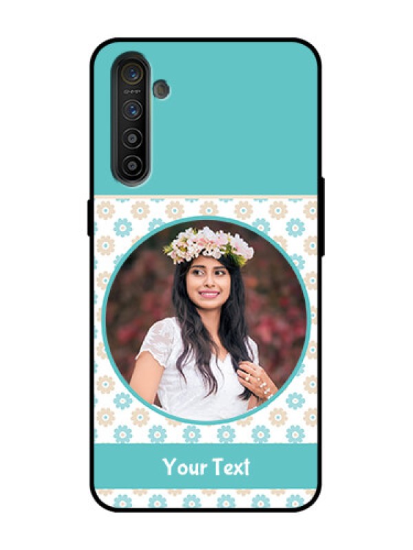 Custom Realme XT Custom Metal Phone Case - Beautiful Flowers Design