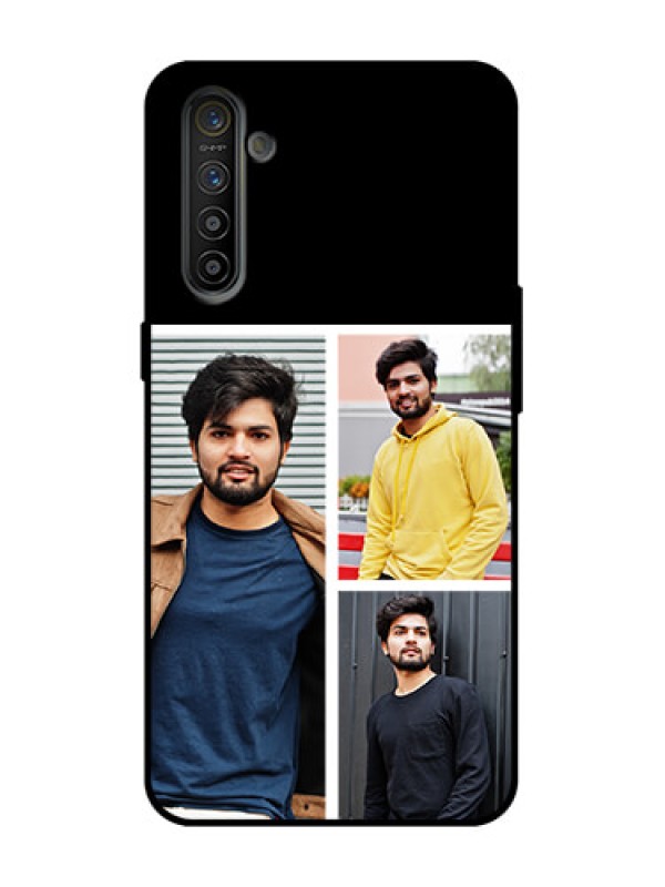 Custom Realme XT Custom Metal Phone Case - Upload Multiple Picture Design