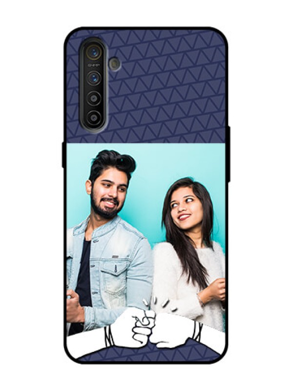 Custom Realme XT Custom Metal Phone Case - With Best Friends Design