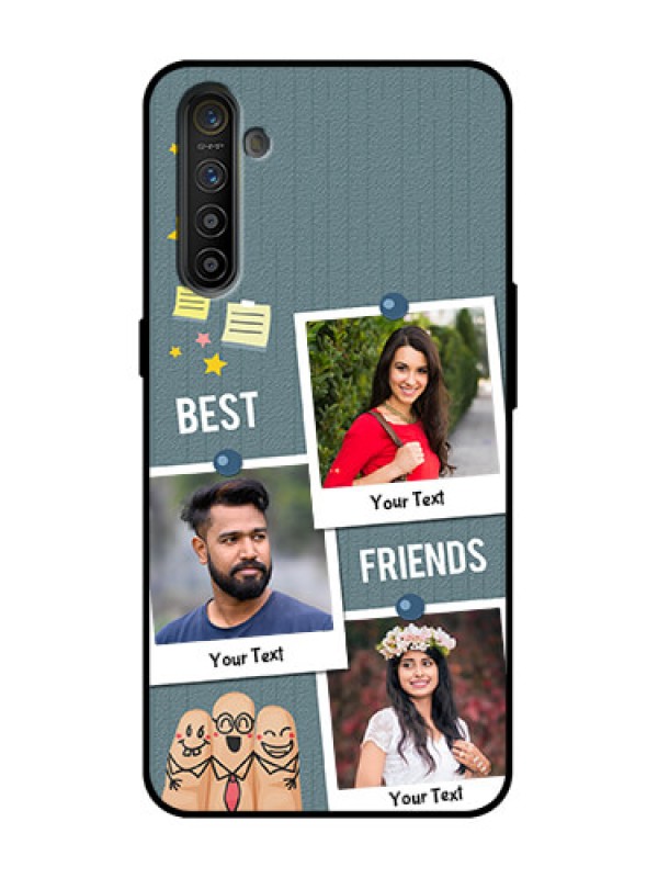 Custom Realme XT Custom Metal Phone Case - Sticky Frames And Friendship Design