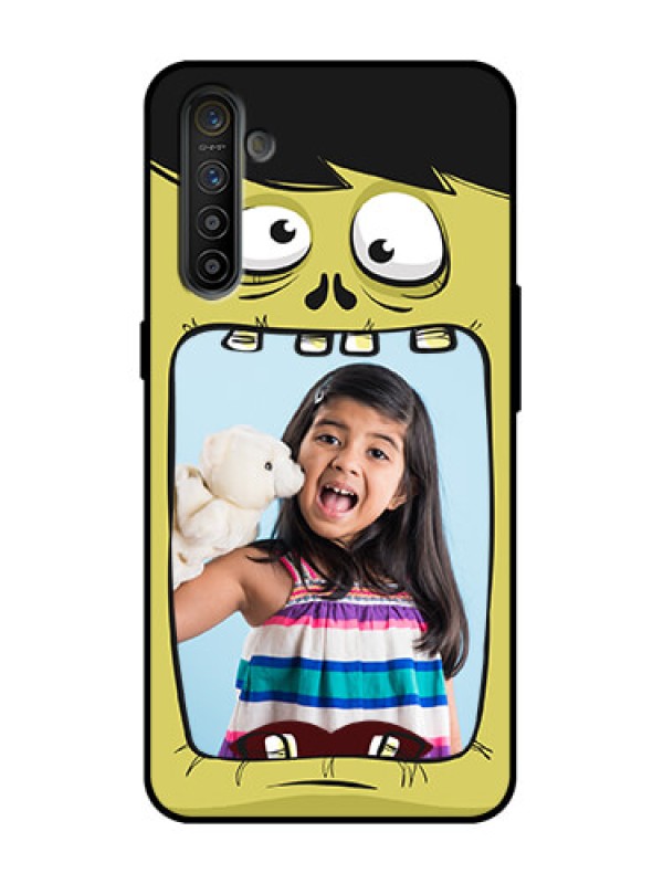 Custom Realme XT Custom Metal Phone Case - Cartoon Monster Back Case Design