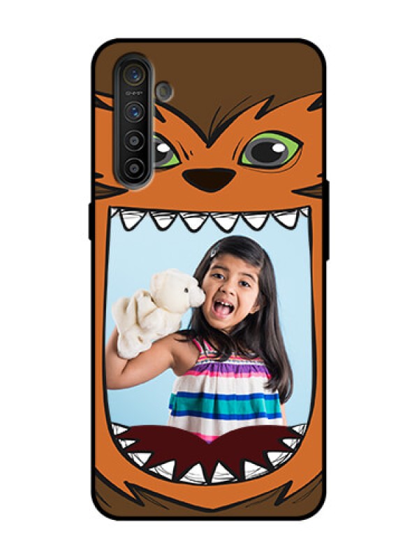 Custom Realme XT Custom Metal Phone Case - Owl Monster Back Case Design