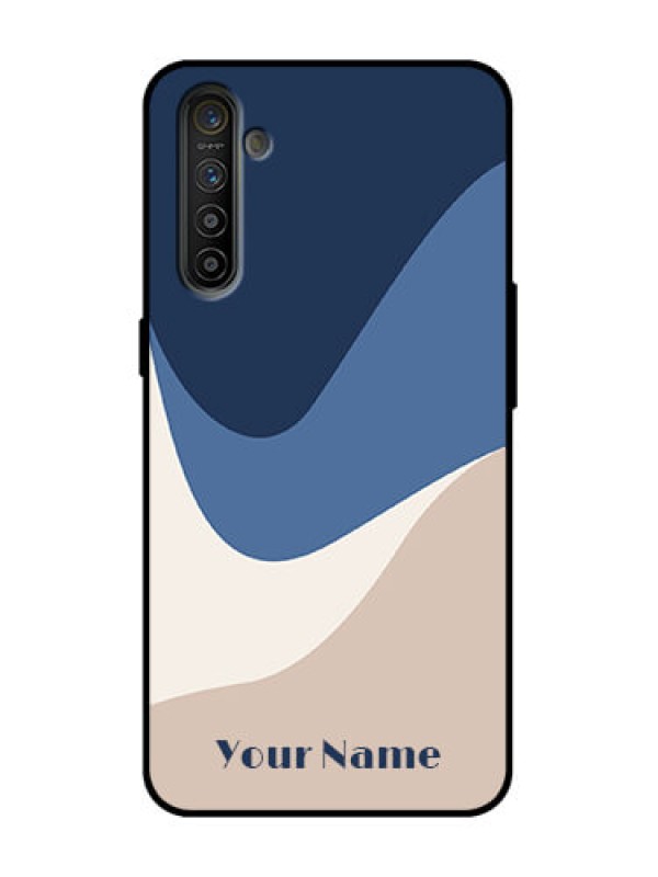 Custom Realme XT Custom Metal Phone Case - Abstract Drip Art Design