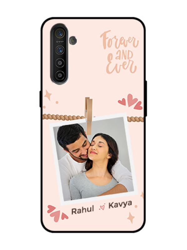 Custom Realme XT Custom Metal Phone Case - Forever And Ever Love Design