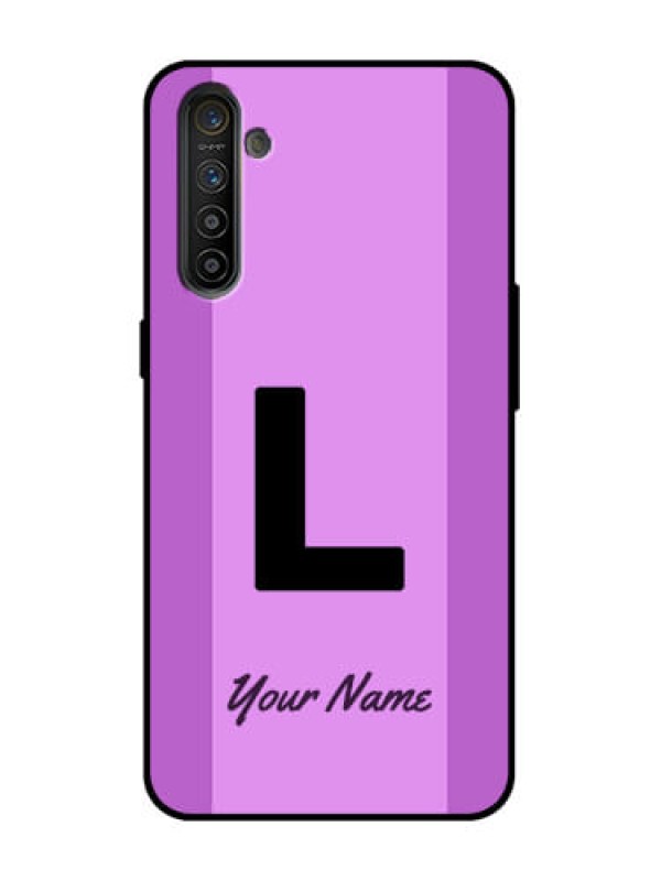 Custom Realme XT Custom Metal Phone Case - Tricolor Custom Text Design