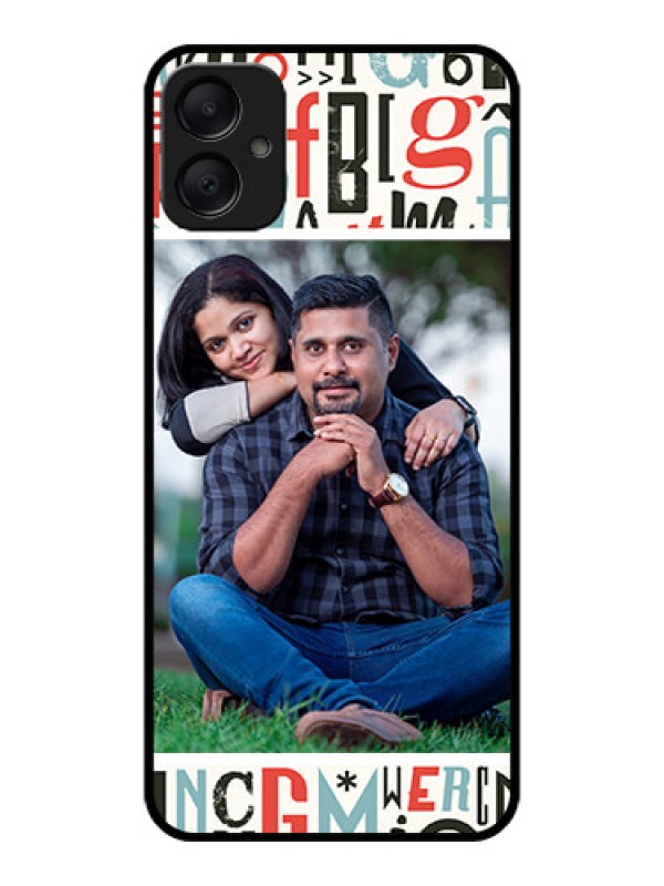Custom Galaxy A05 Custom Metal Phone CaseAlphabet Design