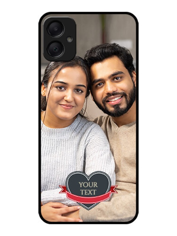 Custom Galaxy A05 Custom Metal Phone CaseJust Married Couple Design