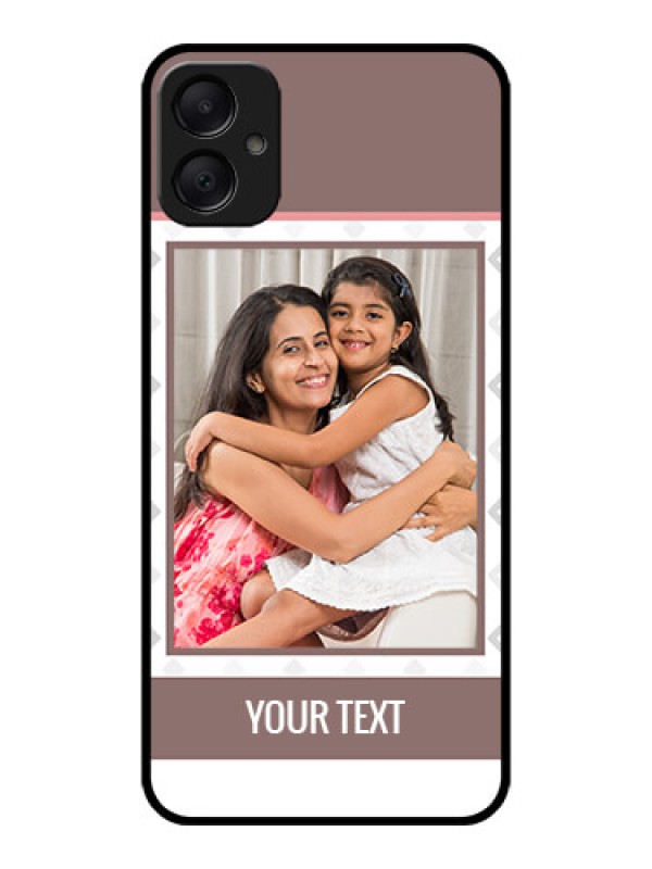 Custom Galaxy A05 Custom Metal Phone CaseSimple Diamond Design