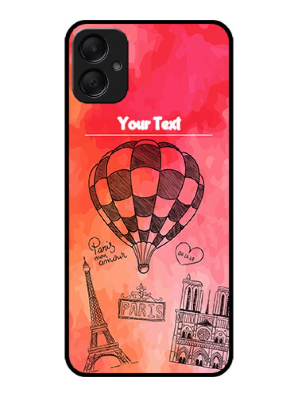 Custom Galaxy A05 Custom Metal Phone CaseParis Theme Design