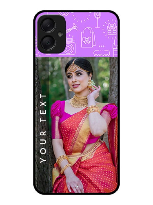 Custom Galaxy A05 Custom Metal Phone CaseBirthday Icons Design