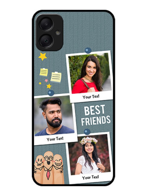 Custom Galaxy A05 Custom Metal Phone CaseSticky Frames And Friendship Design