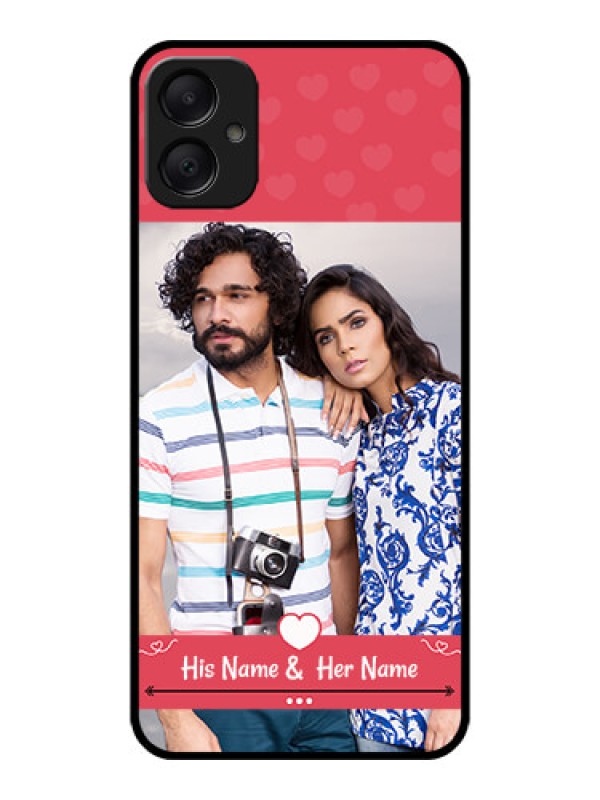 Custom Galaxy A05 Custom Metal Phone CaseSimple Love Design