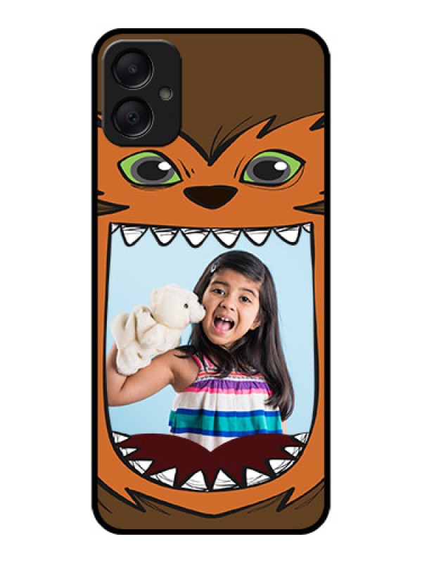 Custom Galaxy A05 Custom Metal Phone CaseOwl Monster Back Case Design
