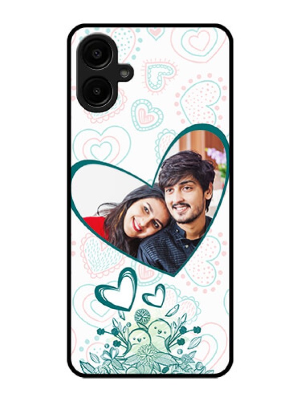 Custom Galaxy A06 Custom Metal Phone CasePremium Couple Design