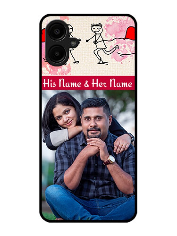 Custom Galaxy A06 Custom Metal Phone CaseYou And Me Case Design