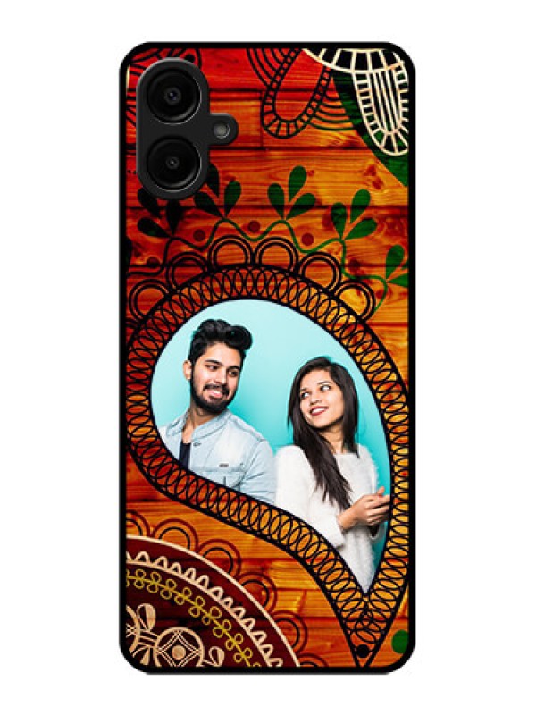 Custom Galaxy A06 Custom Metal Phone CaseAbstract Colorful Design