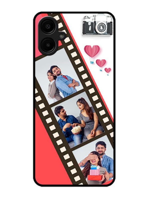 Custom Galaxy A06 Custom Metal Phone Case3 Image Holder With Film Reel