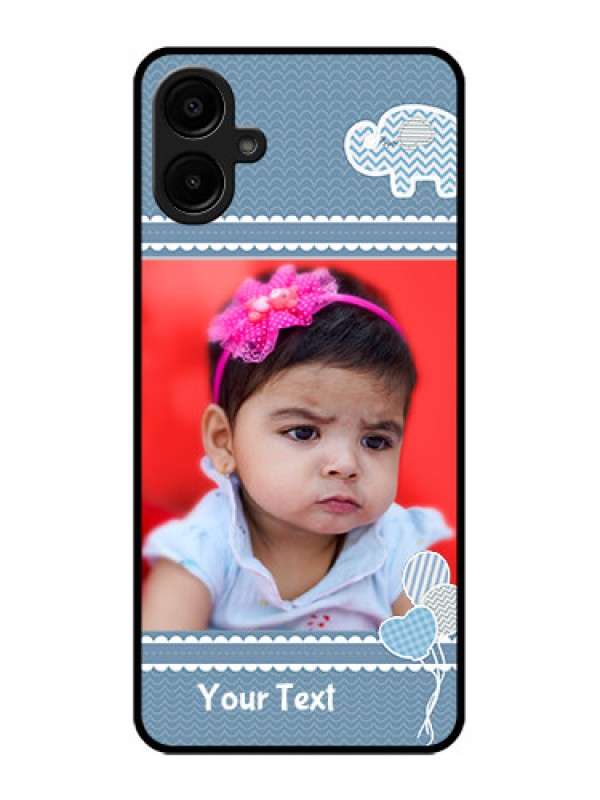 Custom Galaxy A06 Custom Metal Phone CaseWith Kids Pattern Design