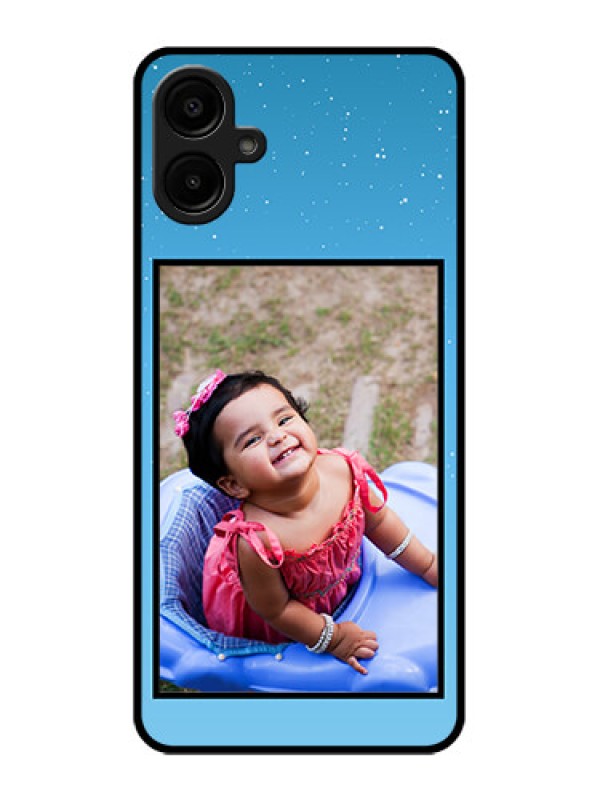 Custom Galaxy A06 Custom Metal Phone CaseWave Pattern Colorful Design