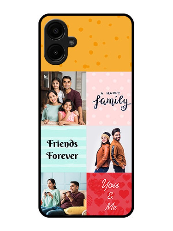 Custom Galaxy A06 Custom Metal Phone CaseImages With Quotes Design