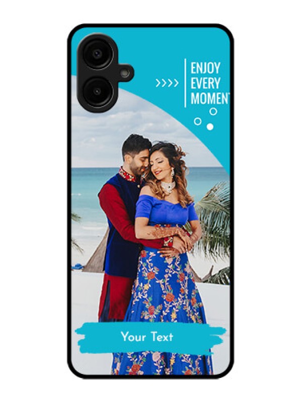 Custom Galaxy A06 Custom Metal Phone CaseHappy Moment Design