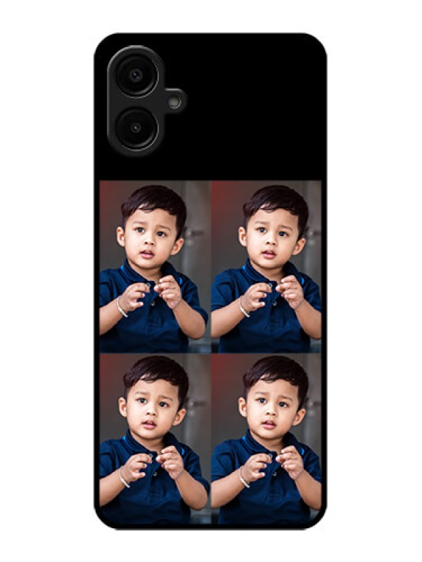 Custom Galaxy A06 Custom Metal Phone Case4 Image Holder Design