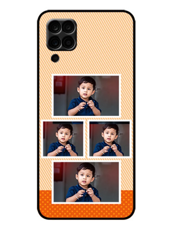 Custom Galaxy A12 Custom Metal Phone Case - Bulk Photos Upload Design