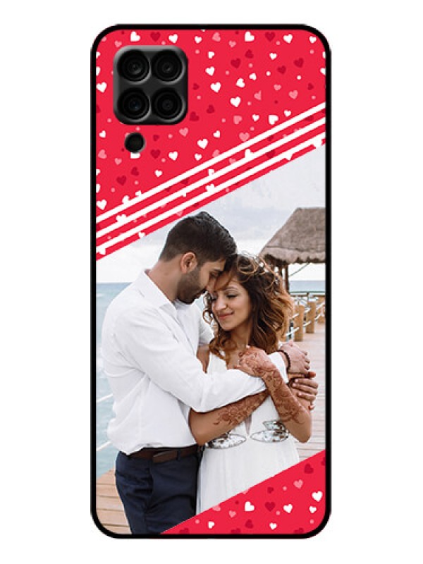 Custom Galaxy A12 Custom Metal Phone Case - Valentines Gift Design