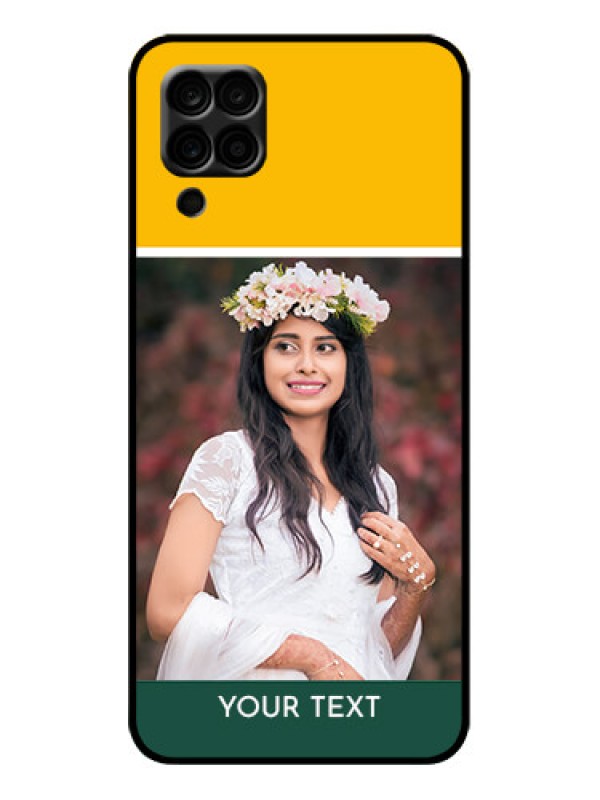 Custom Galaxy A12 Custom Metal Phone Case - Love You Design