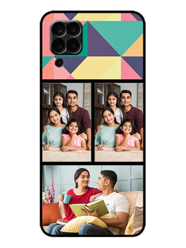Custom Galaxy A12 Custom Metal Phone Case - Bulk Pic Upload Design