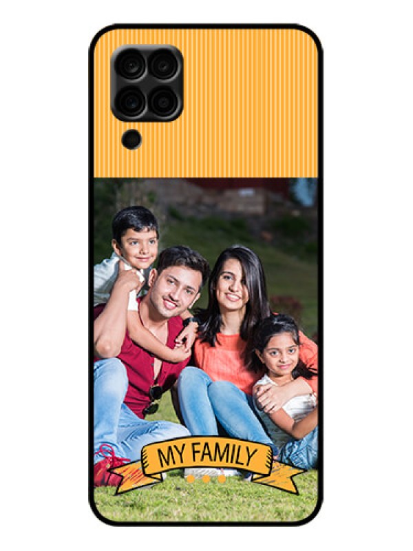 Custom Galaxy A12 Custom Metal Phone Case - My Family Design
