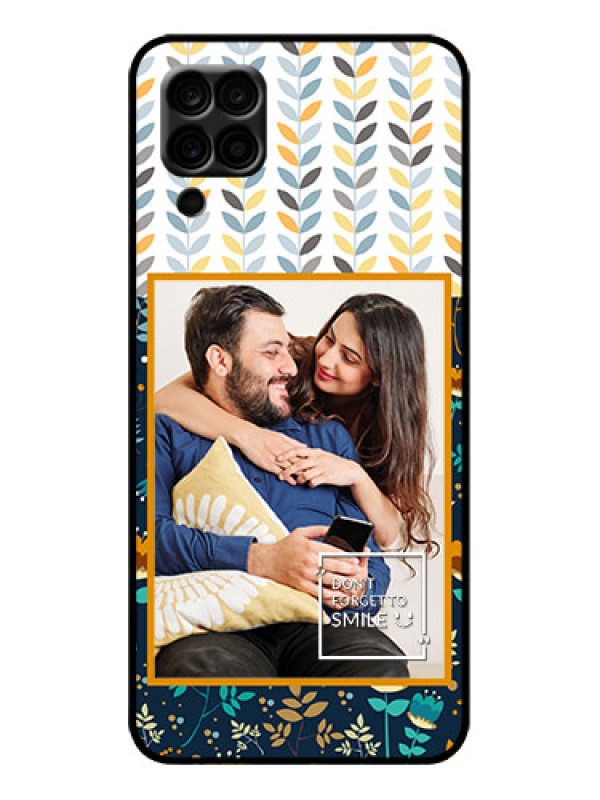 Custom Galaxy A12 Custom Metal Phone Case - Pattern Design