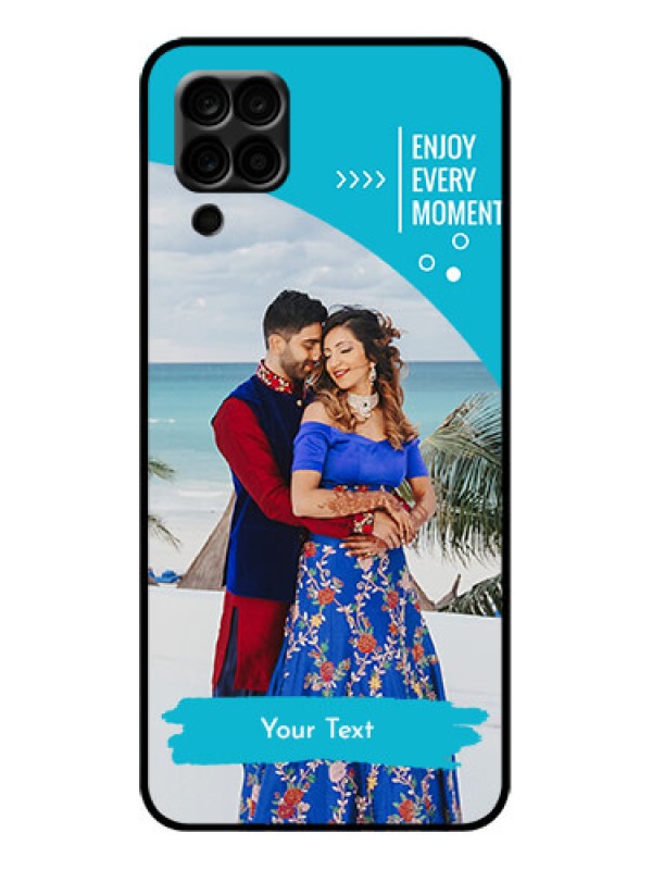 Custom Galaxy A12 Custom Metal Phone Case - Happy Moment Design