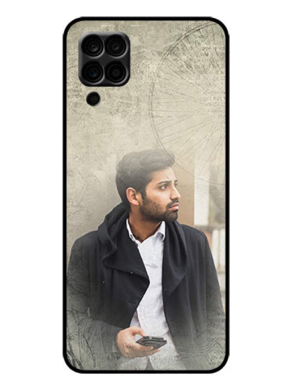 Custom Galaxy A12 Custom Metal Phone Case - With Vintage Design