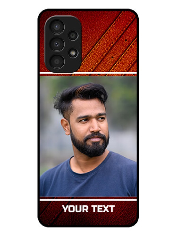 Custom Galaxy A13 Custom Metal Phone CaseLeather Phone Case Design