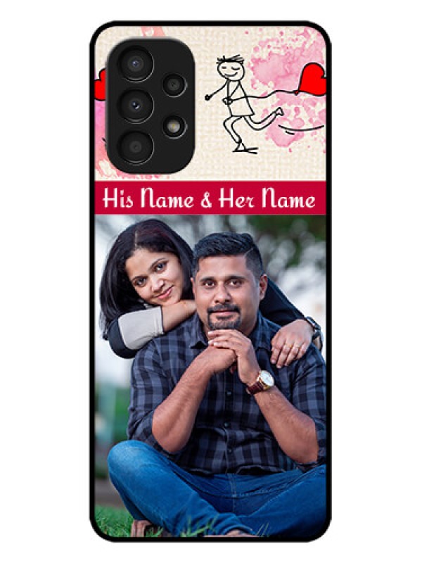 Custom Galaxy A13 Custom Metal Phone CaseYou And Me Case Design