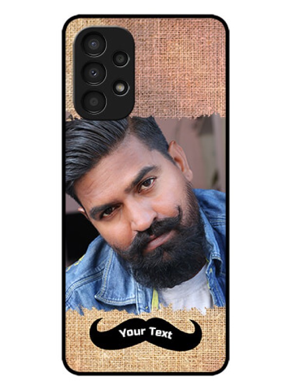 Custom Galaxy A13 Custom Metal Phone CaseWith Texture Design