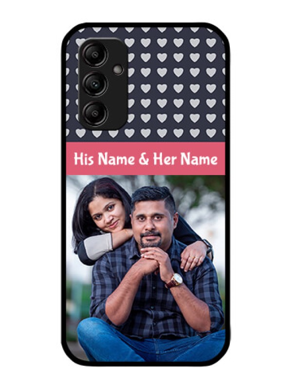 Custom Galaxy A14 4G Custom Metal Phone CaseLove Symbols Design