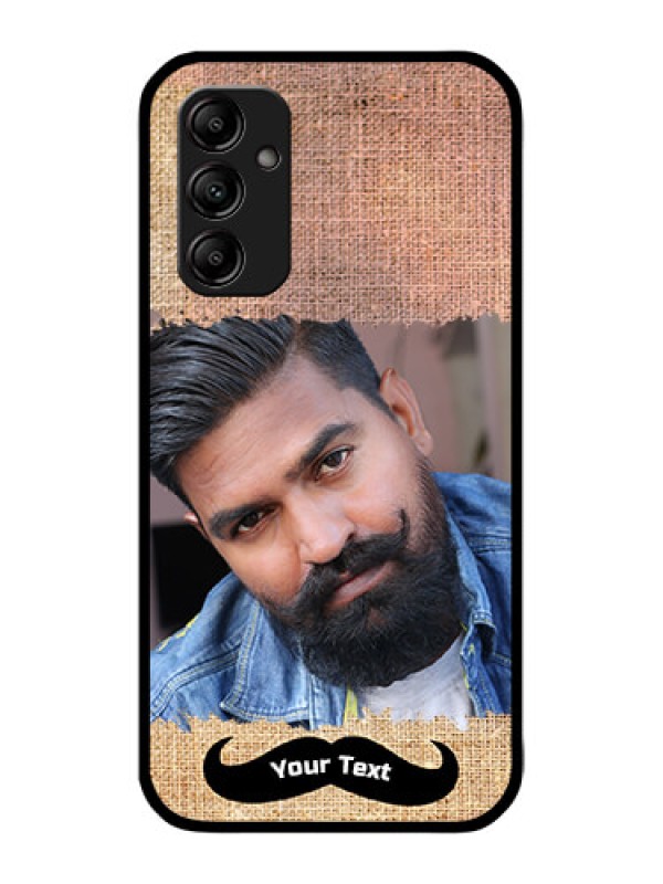 Custom Galaxy A14 4G Custom Metal Phone CaseWith Texture Design