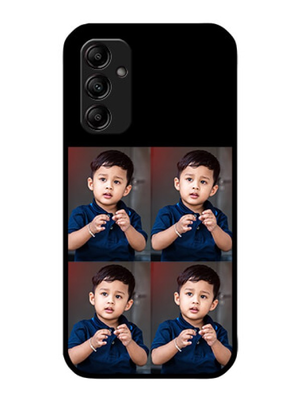 Custom Galaxy A14 4G Custom Metal Phone Case4 Image Holder Design