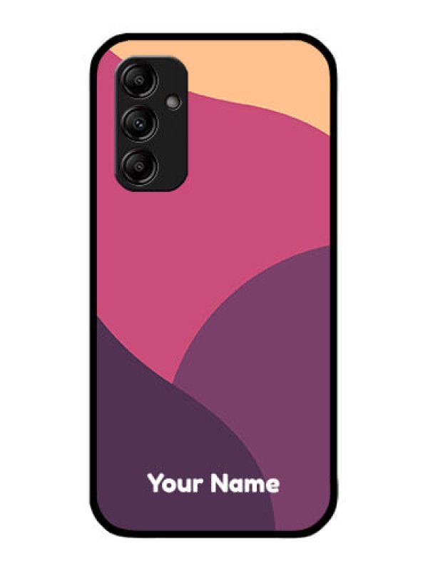 Custom Galaxy A14 4G Custom Metal Phone CaseMixed Multi - Colour Abstract Art Design