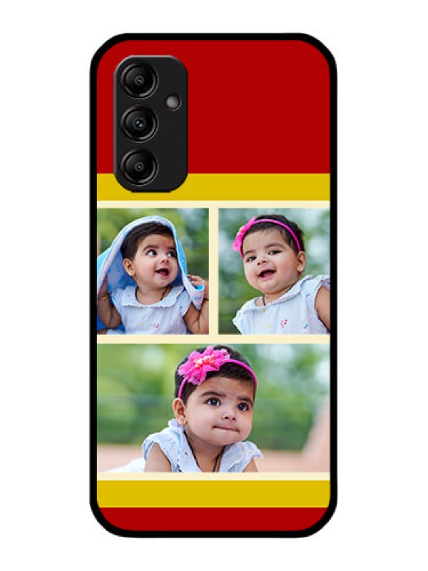 Custom Galaxy A14 5G Custom Metal Phone CaseMultiple Pic Upload Design