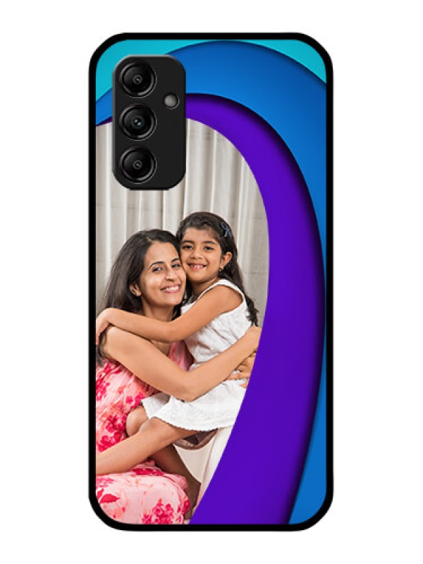 Custom Galaxy A14 5G Custom Metal Phone CaseSimple Pattern Design