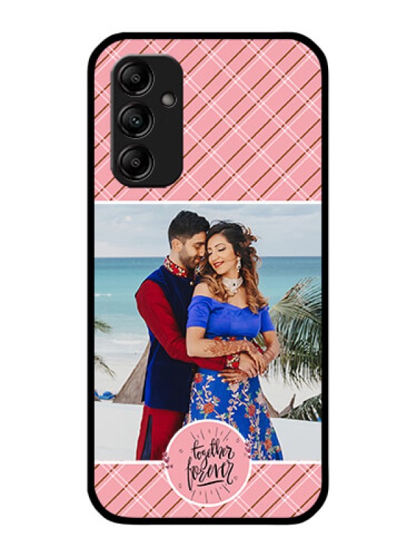 Custom Galaxy A14 5G Custom Metal Phone CaseTogether Forever Design